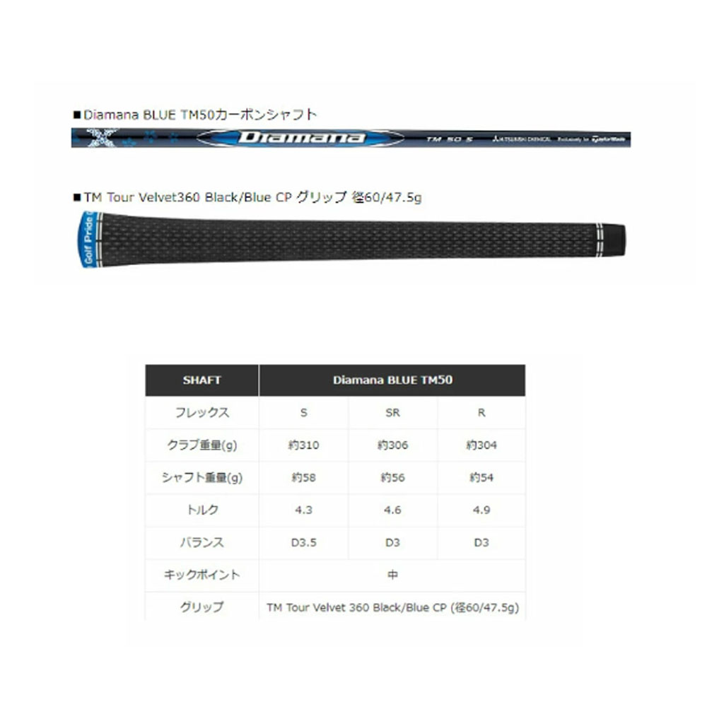 TRUSS（テーラーメイド） 【シャフト／±2°用】 テーラーメイド