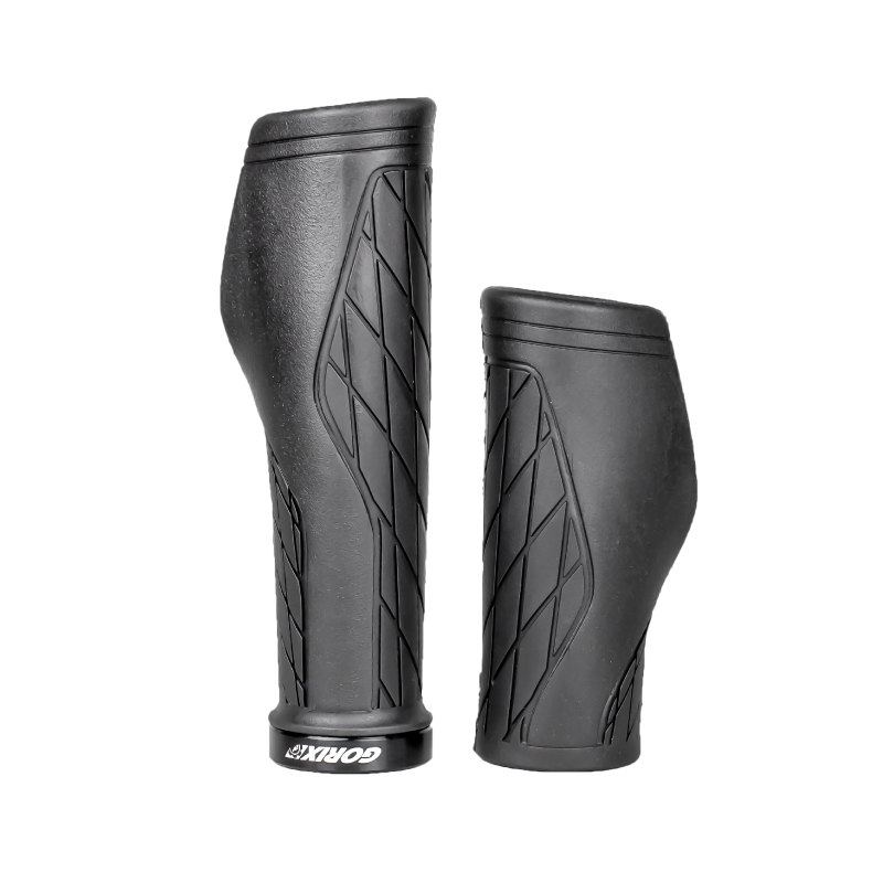 GORIX 自転車グリップ [高いグリップ 滑り止め加工 ロング ショート