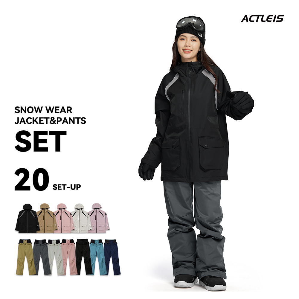 ACTLEIS（アクレイス） スキーウェア スノーボードウェア レディース
