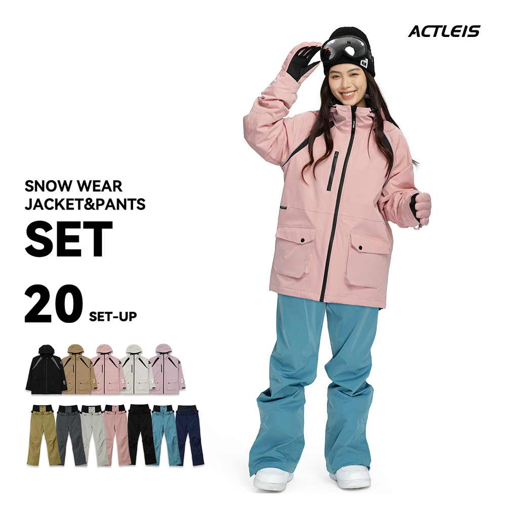 ACTLEIS（アクレイス） スキーウェア スノーボードウェア レディース