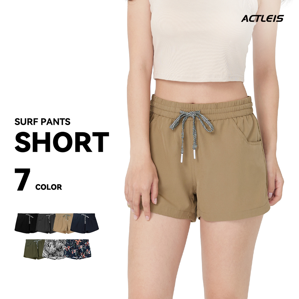 ACTLEIS（アクレイス） 水着 パンツ ショートパンツ レディース サーフ