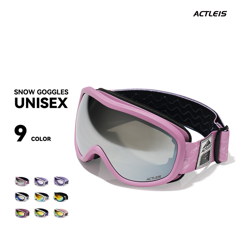 ACTLEIS（アクレイス） スキーゴーグル スノーボードゴーグル メンズ