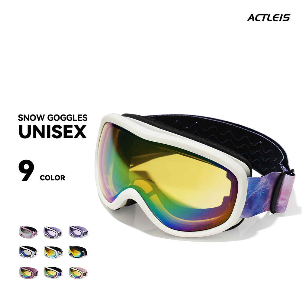 ACTLEIS（アクレイス） スキーゴーグル スノーボードゴーグル メンズ
