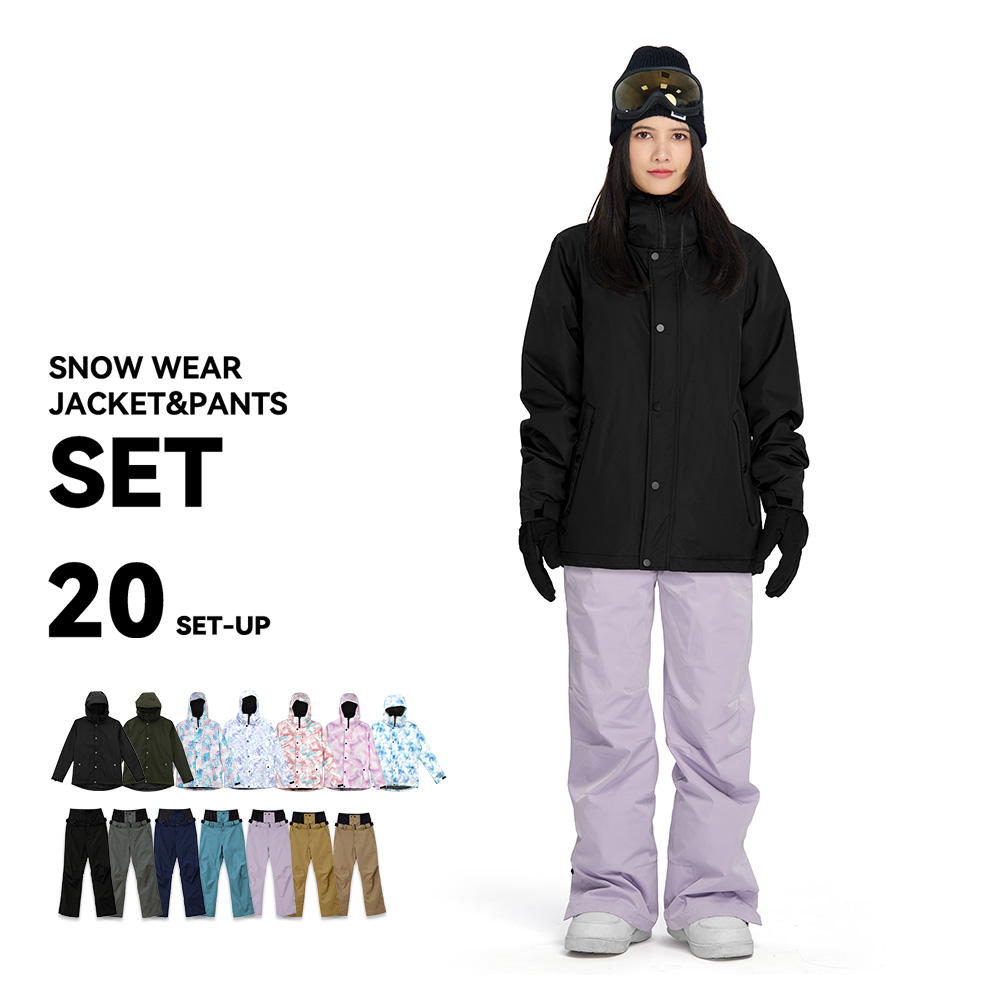 LEISURE SPORT スキーウェア スノーボードウェア レディース 上下
