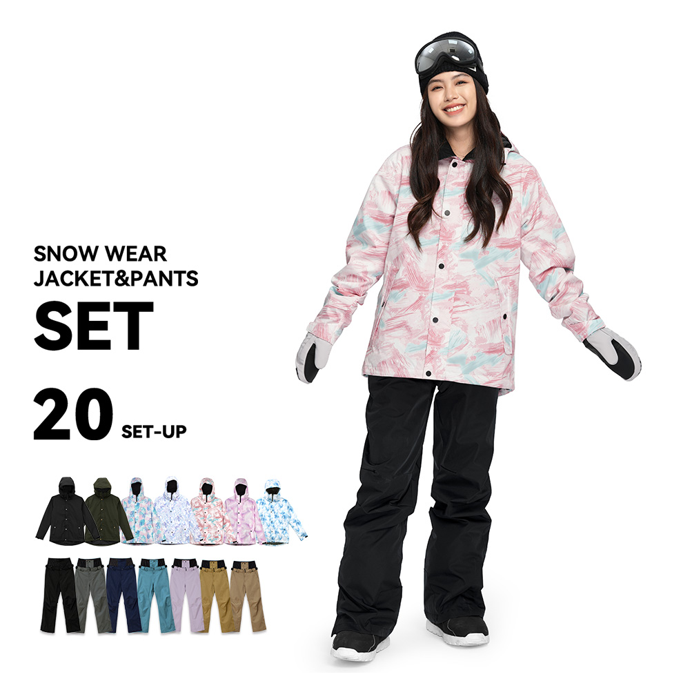 LEISURE SPORT スキーウェア スノーボードウェア レディース 上下