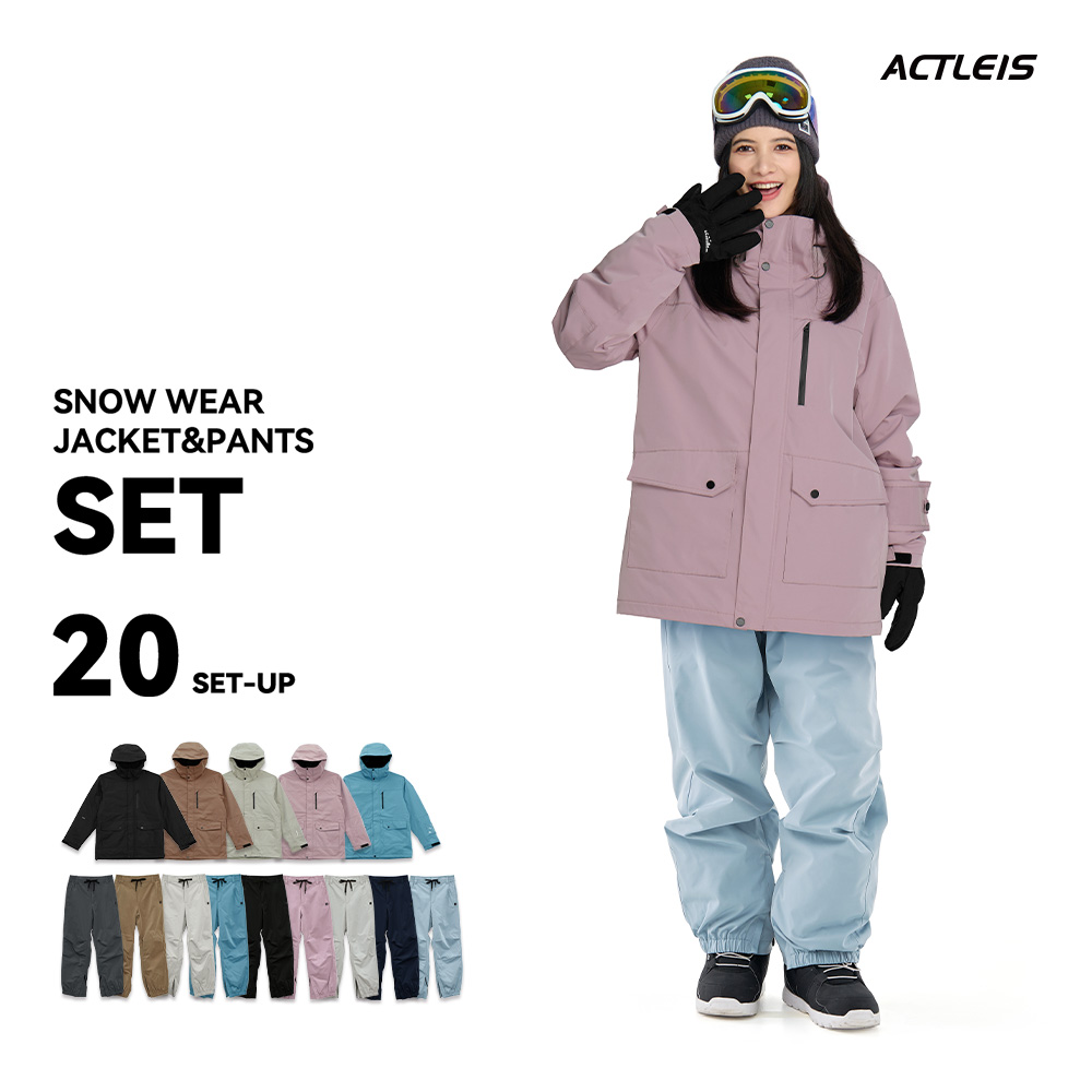 ACTLEIS（アクレイス） スノーボードウェア スキーウェア レディース