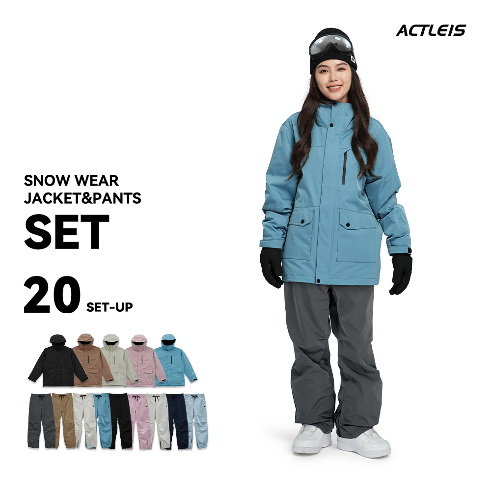 ACTLEIS（アクレイス） スノーボードウェア スキーウェア レディース