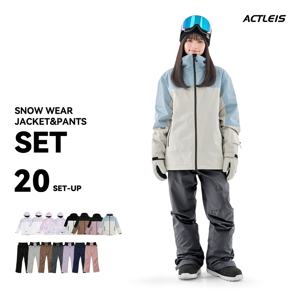 ACTLEIS（アクレイス） スキーウェア スノーボードウェア レディース
