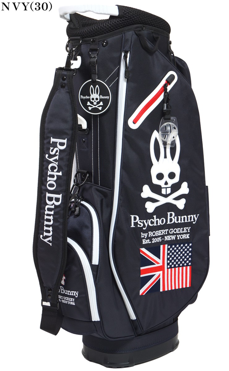 サイコバニー Psycho Bunny WIT S/B ゴルフ キャディバック PBMG7FC2