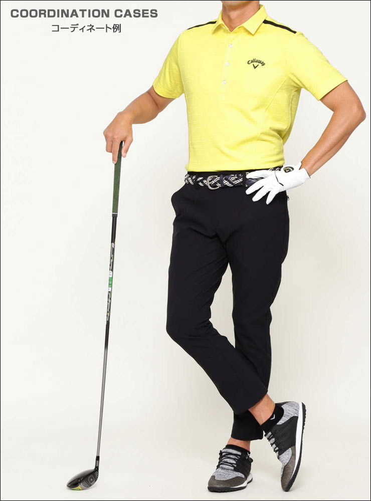 Callaway（キャロウェイ） メンズ ゴルフウェア AI柄ジャカード 半袖