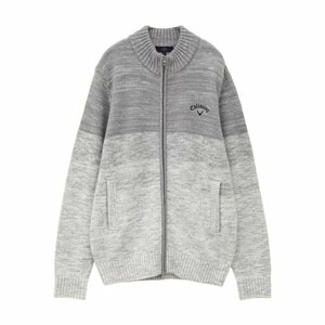 Callaway（キャロウェイ） メランジグラデーション フルジップ ニット