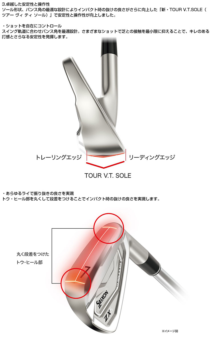 ZX（スリクソン） スリクソン ZX7 Mk II アイアン N.S.PRO MODUS3
