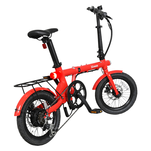 ハイガー 電動アシスト自転車 折り畳み 軽量 5段階アシスト HG-UT16ZB