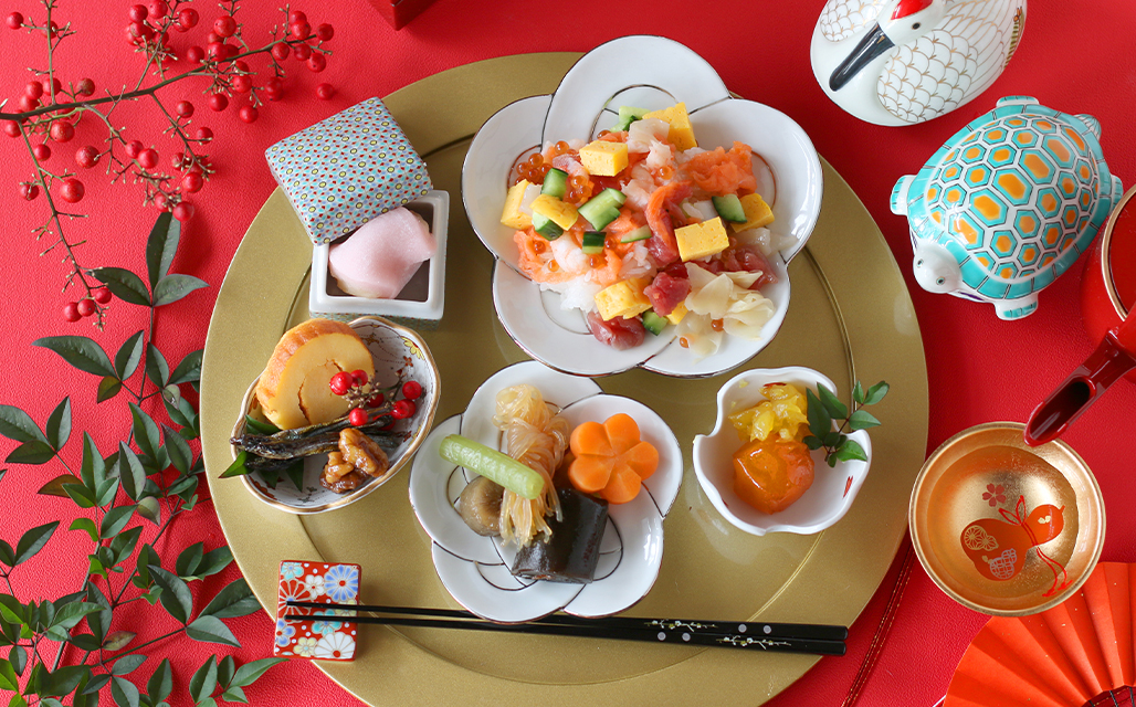 梅結び 小皿 (プラチナ線) 11cm 有田焼 田清窯 // 和食器 食器 取皿