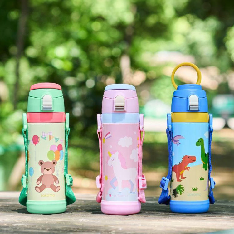 DOSHISHA（ドウシシャ） sokomo 水筒 子供 そこまで洗えるボトル 600mL