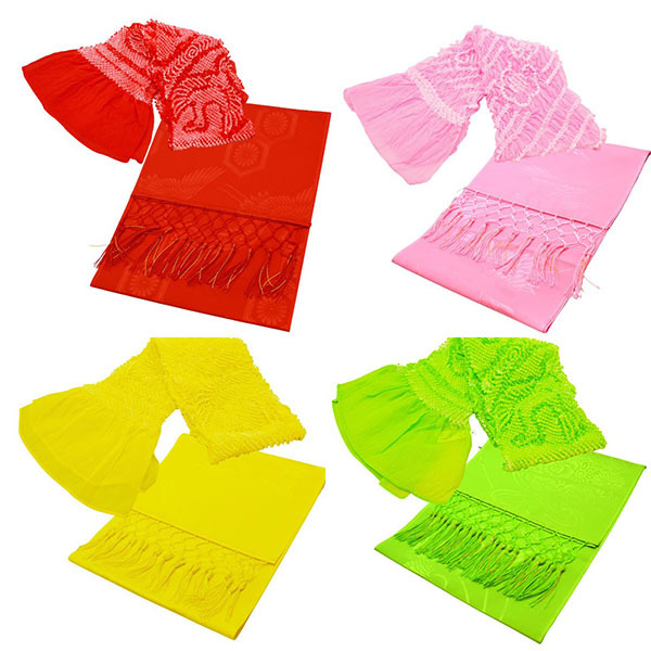 しごき 帯揚 セット 子供 七五三 女の子 志吾貴 帯揚げ 2点セット