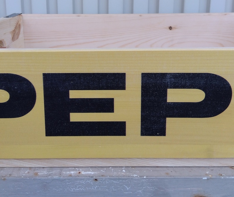 PEPSI（ペプシ） PEPSI WOOD CRATE A ウッドボックス ウッドケース 木