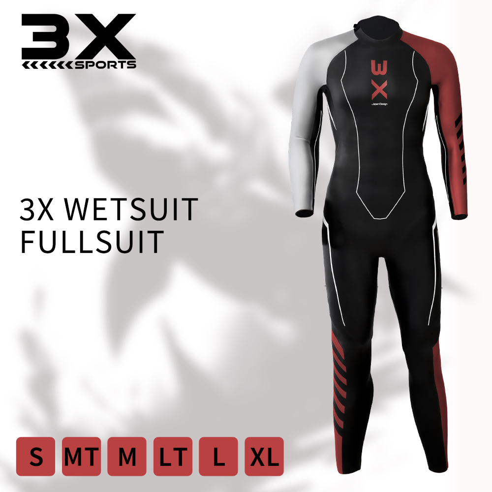 プロ監修 ウェットスーツ 3X 超極厚 高浮力 トライアスロン 競技用