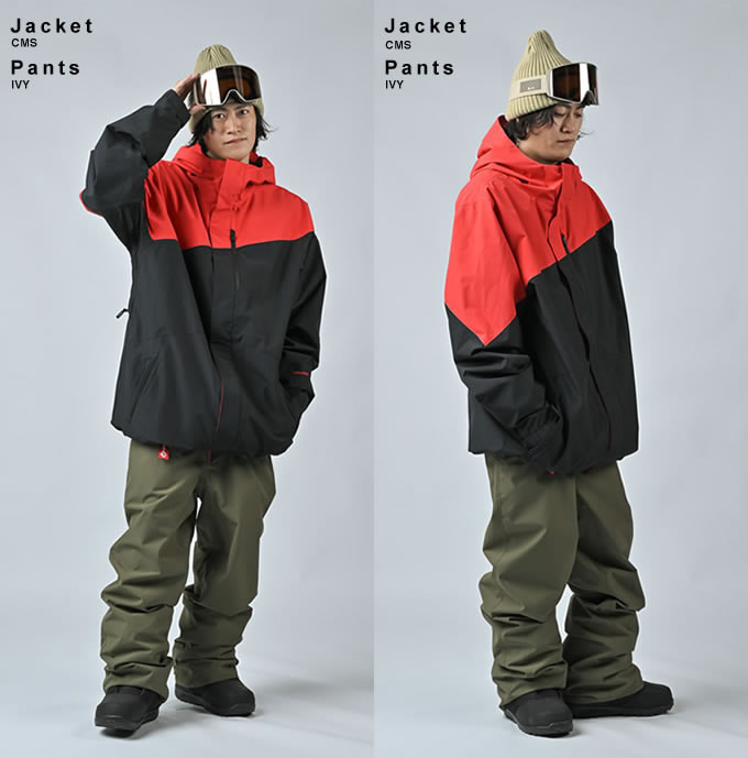 VOLCOM（ボルコム） スノーボードウェア 上下セット メンズ Primry