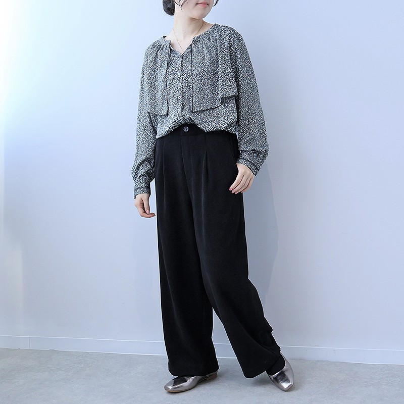 MB mint breeze（エムビーミントブリーズ） L〜5L ニット ワイドパンツ