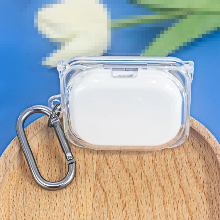 Nothing Ear (a) クリアケース 透明 TPU シンプル カラビナ付き 保護