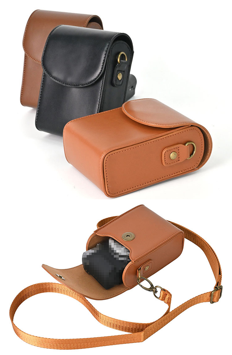 RICOH GR IV ケース III IIIx カバー ショルダーストラップ付き PU