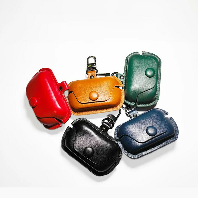 Technics EAH-AZ100 ケース カバー PUレザー シンプル カラビナ付き