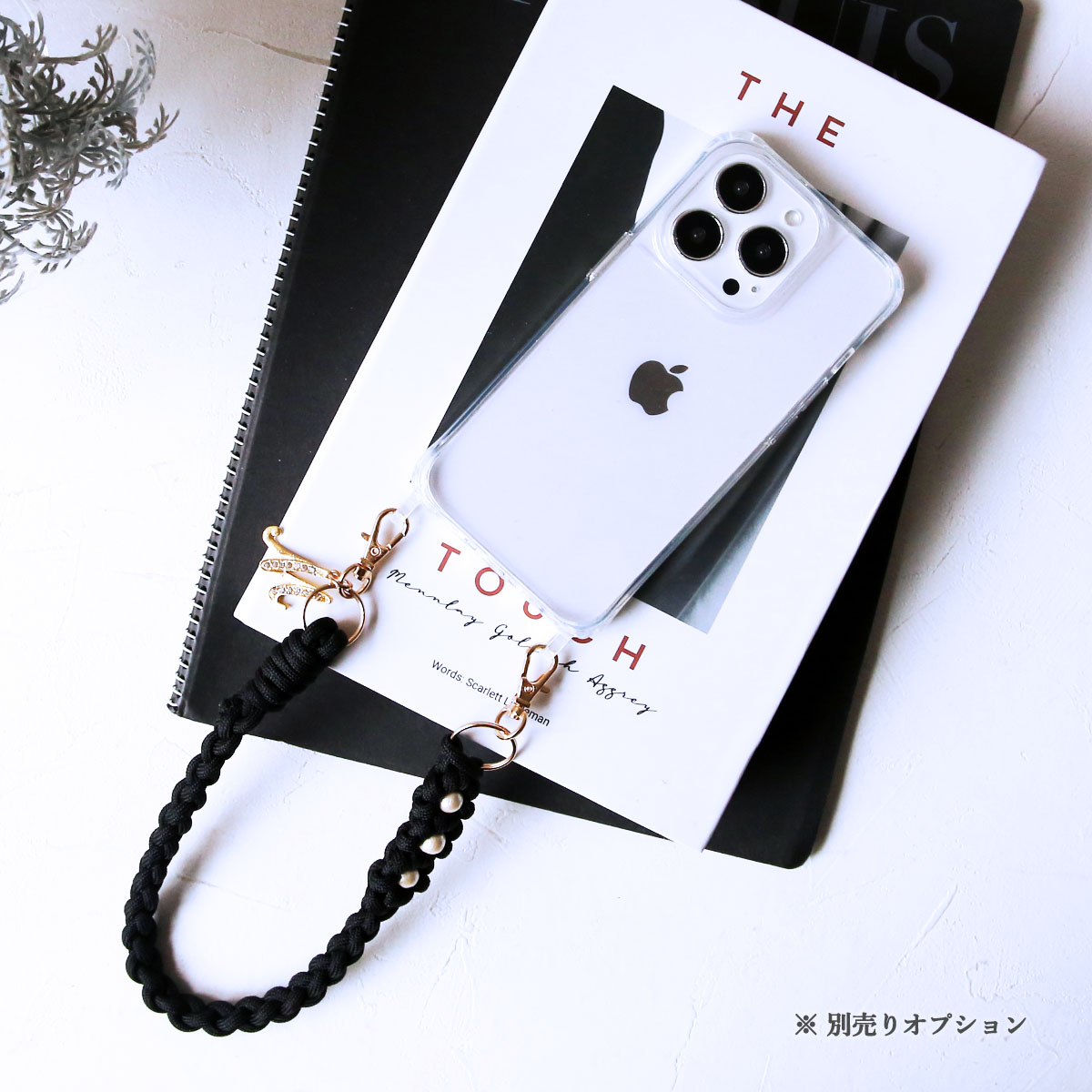 iPhone 14 iPhone14 クリア ケース ショルダー アイフォン14 カバー