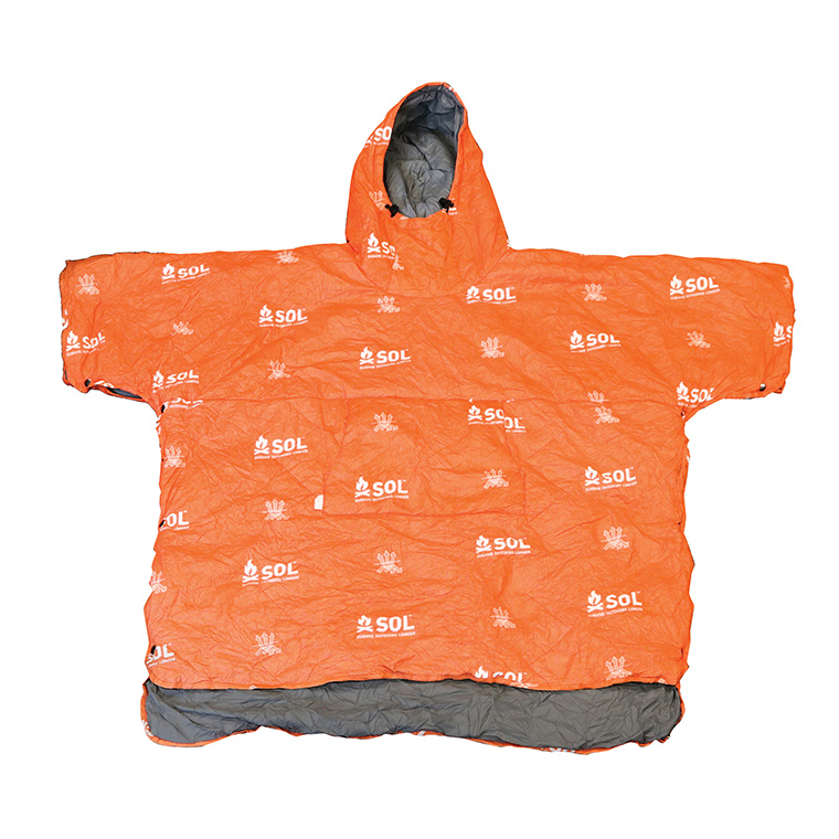 SOL 旧商品 エスオーエル エスケープ インスレーテッド ポンチョ 中綿