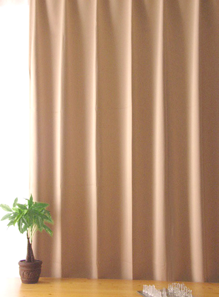 オーダーカーテン 遮光1級 2級 1枚入 105〜200cm幅×202〜280cm丈 日本