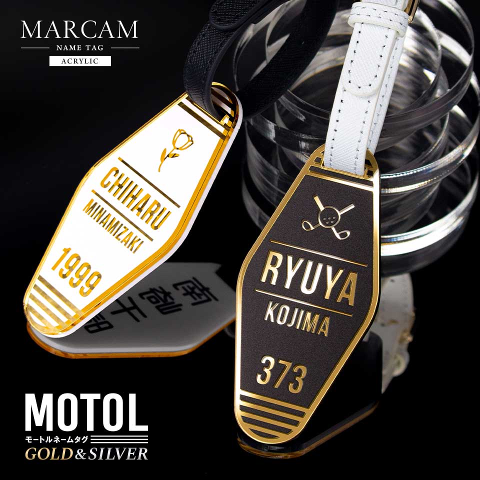 MARCAM（マーカム） ネームタグ ゴルフ 名入れ 子供 犬 猫 野球