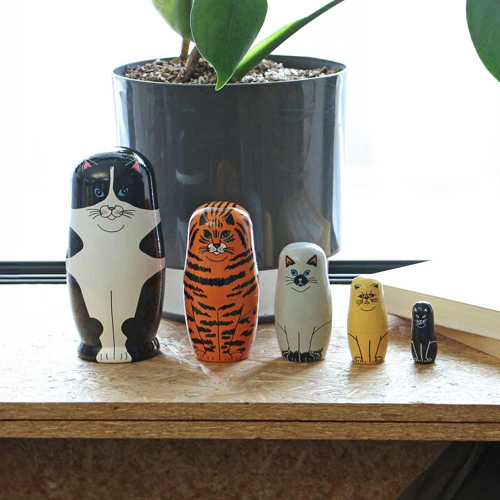 DETAIL（ディテール） マトリョーシカ Feline 5 MIDORI KOMATSU DETAIL