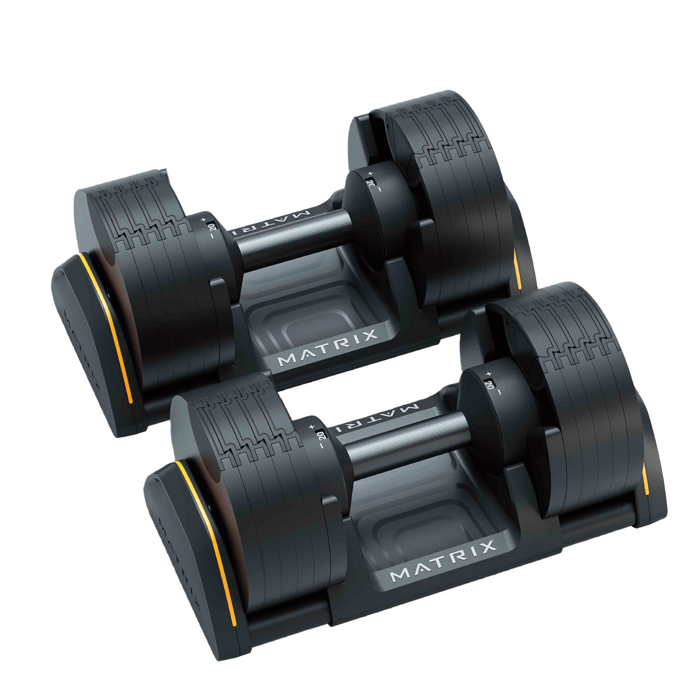 アジャスタブルダンベル 可変式 ダンベル 20kg 2個セット 2kg刻み