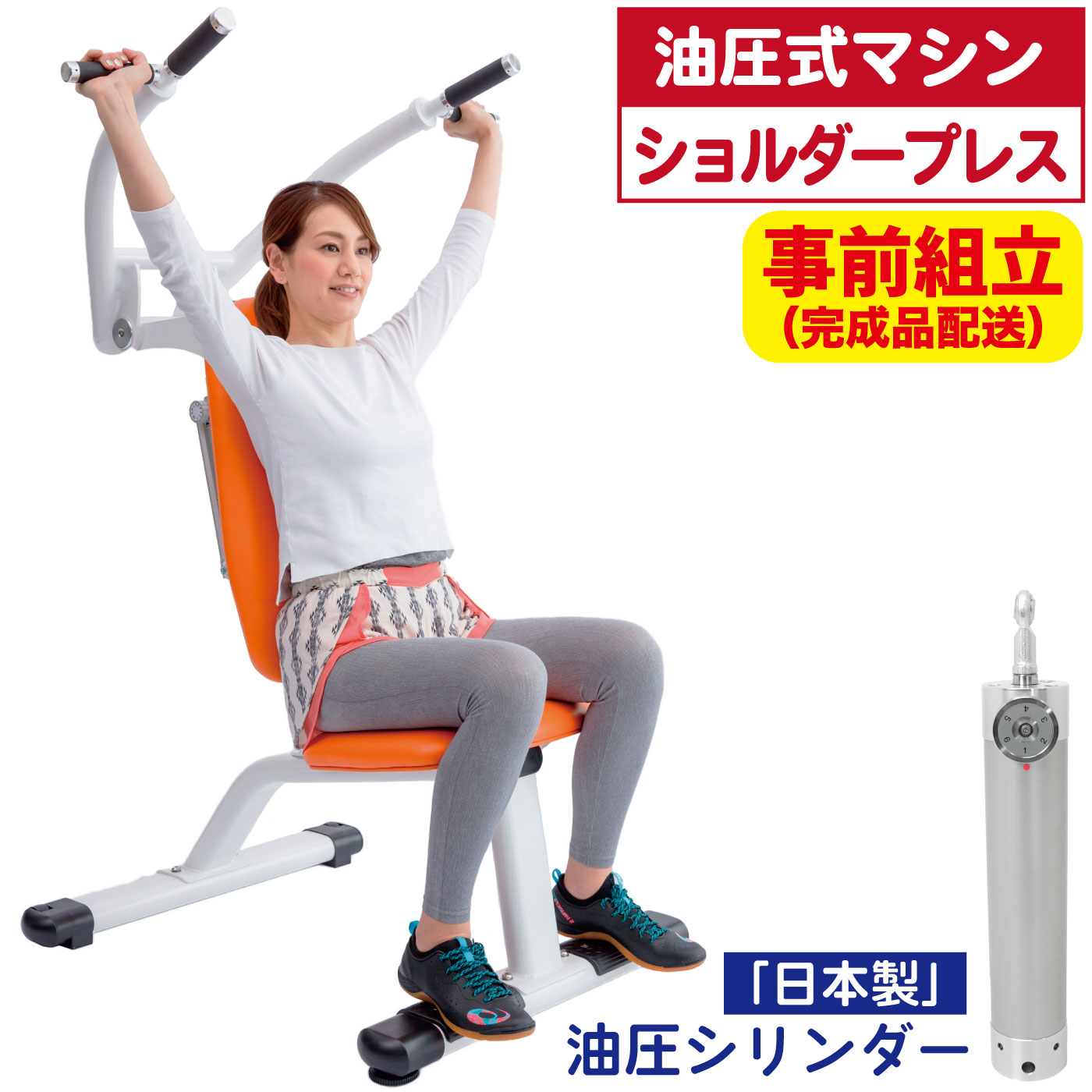 FUJIMORI（フジモリ） 油圧マシン ショルダープレス ラットプル 油圧式