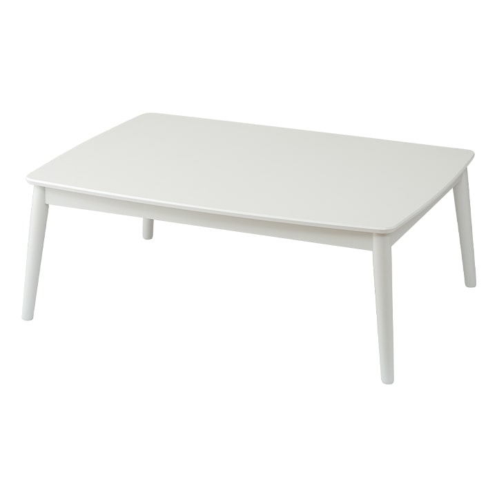 こたつテーブル 長方形 こたつ台 コペルタ 75×105cm 木製 コタツ 丸足