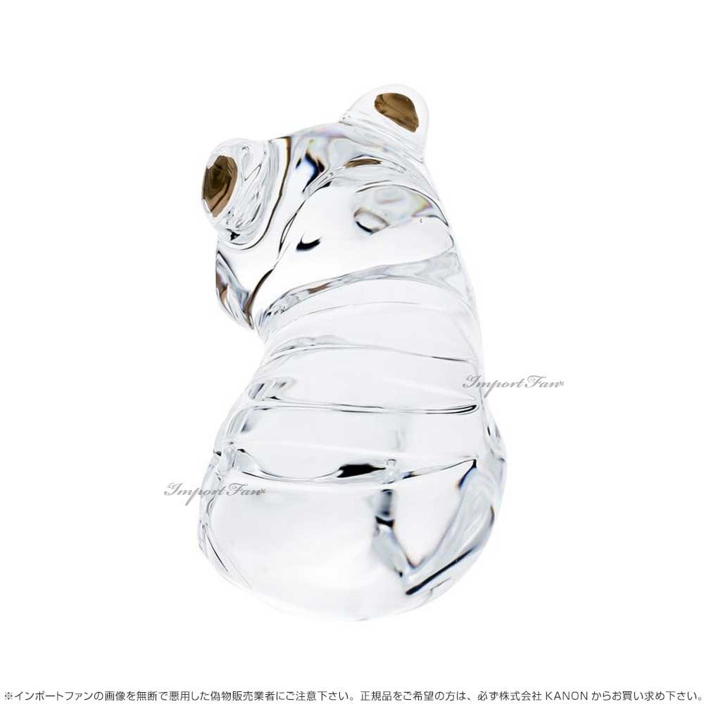 バカラ（Baccarat） クリスタル 干支 寅 トラ ミニマルズタイガー 虎