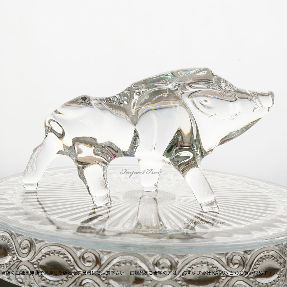 バカラ（Baccarat） クリスタル 干支 亥 イノシシ 猪 クリア 2812399