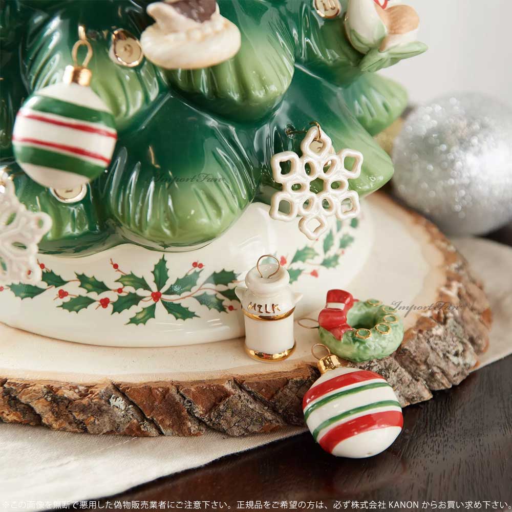 レノックス アドベント カレンダー ツリー本体とミニオーナメント25個