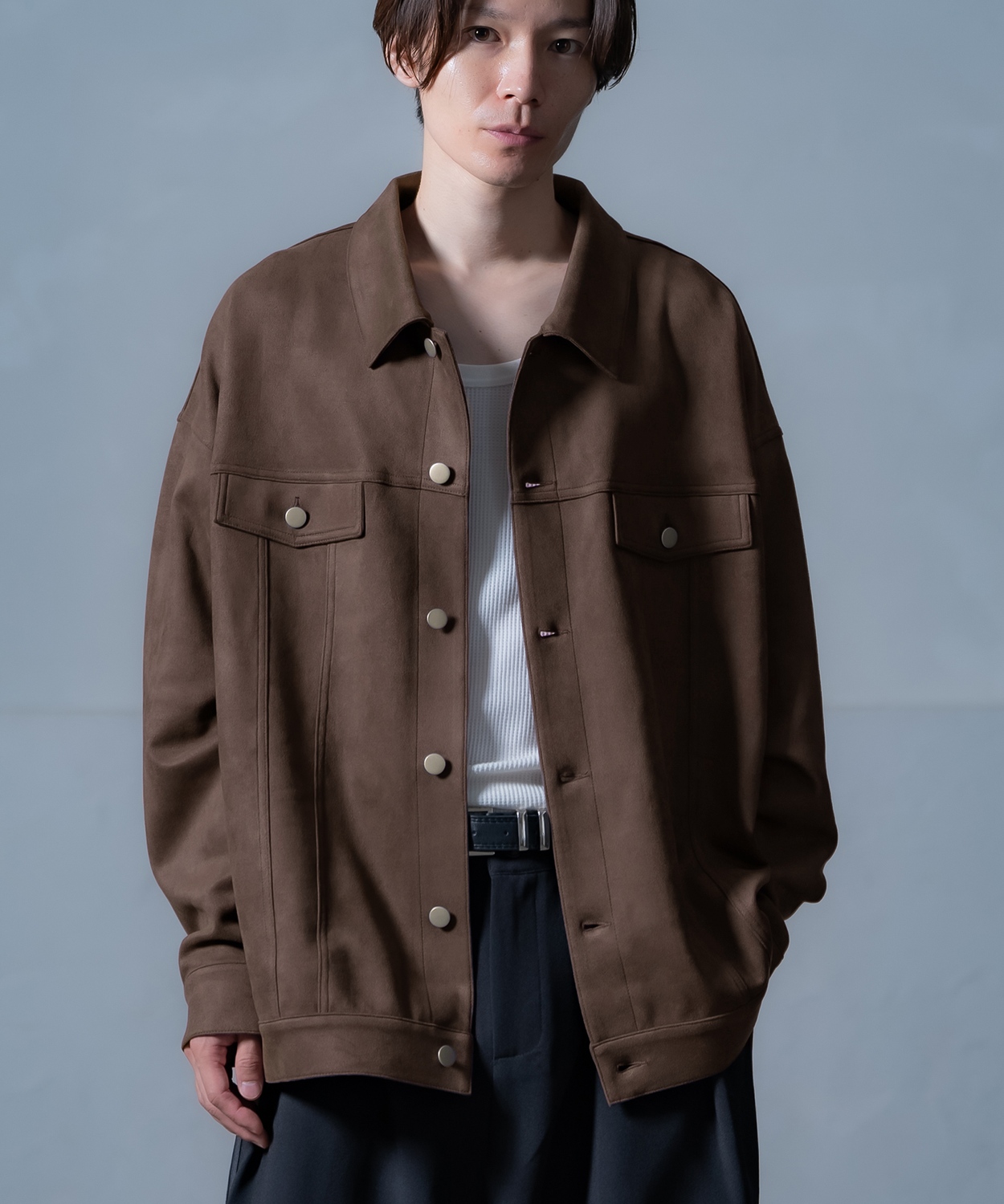 improves（インプローブス） ジャケット メンズ スエード ブルゾン