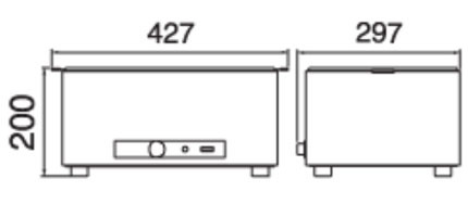 業務用 カップウォーマー 湯煎式 HS-12N タイジ 幅427×奥行297×高さ