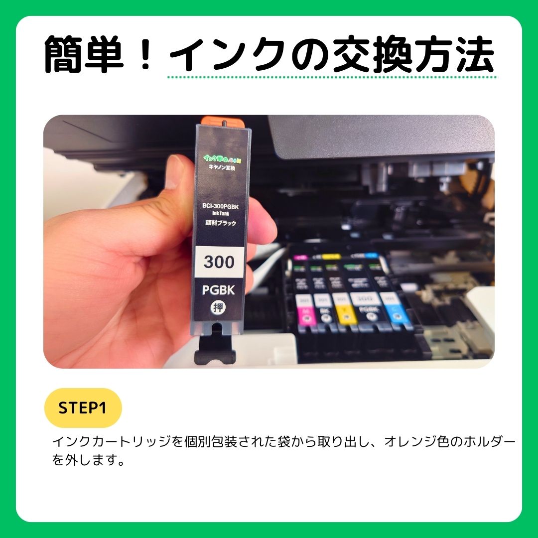 インク革命.COM キヤノン インク BCI-301+300/5mp+pgbk 5色+顔料