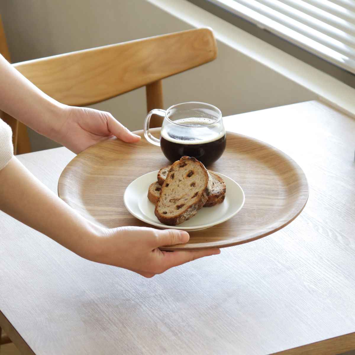 KINTO（キントー） ノンスリップトレイ 330mm M ウィロー （ トレー