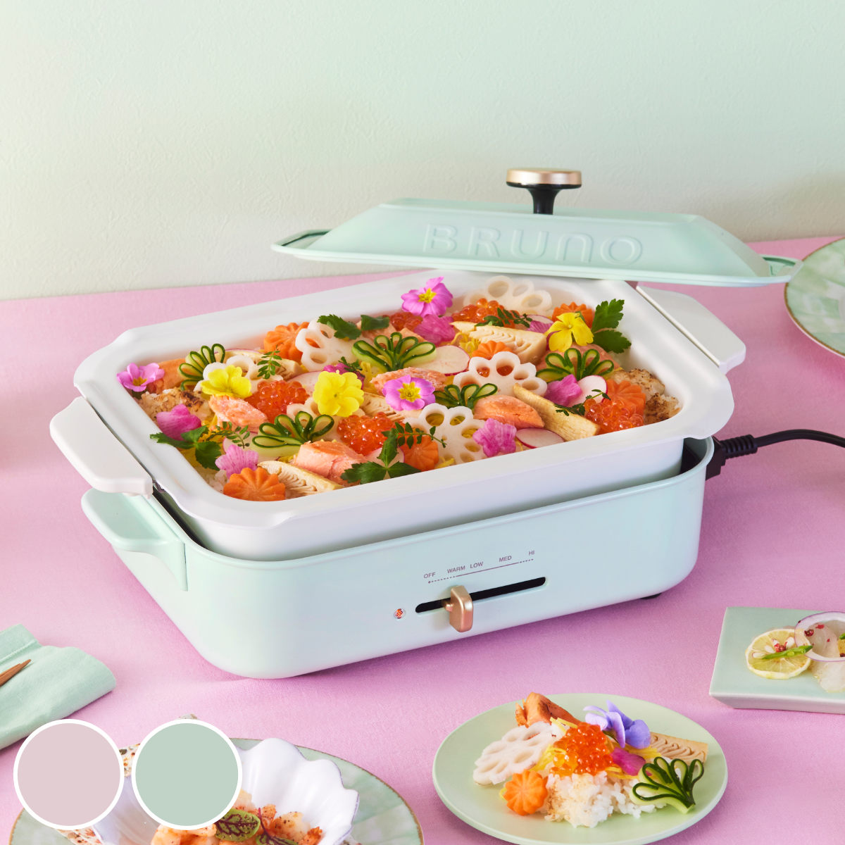 BRUNO（ブルーノ） コンパクトホットプレート 限定カラー たこ焼き