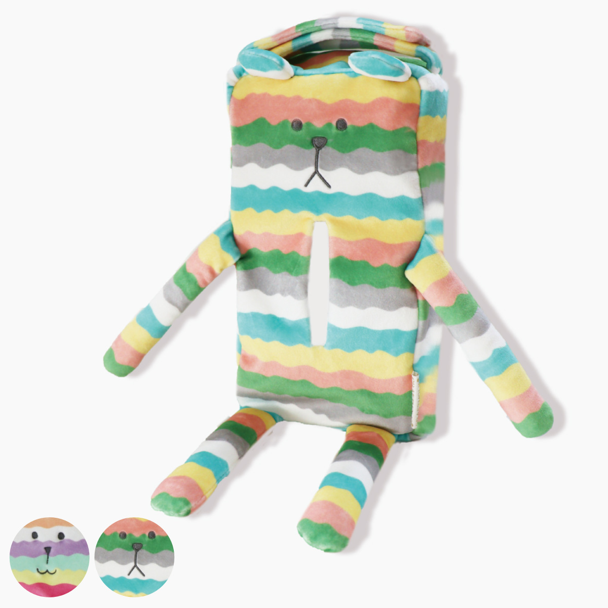 CRAFTHOLIC ティッシュケース Tie dye border CRAFT （ ティッシュ