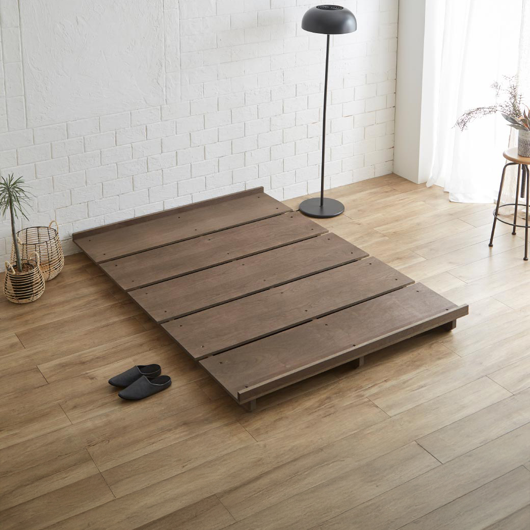 ネルコンシェルジュ ステイシー ステージベッド セミダブル ヘッドレス