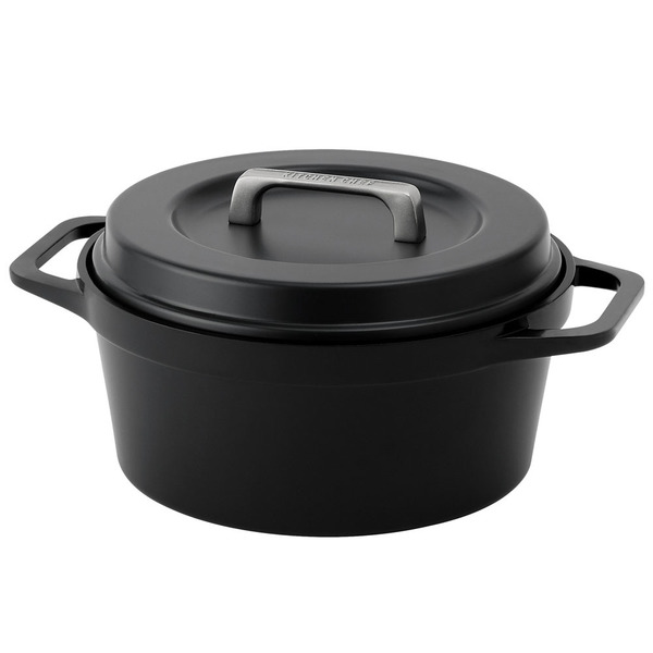 IRIS OHYAMA（アイリスオーヤマ） 鍋 おしゃれ 無水鍋 なべ ih 両手鍋