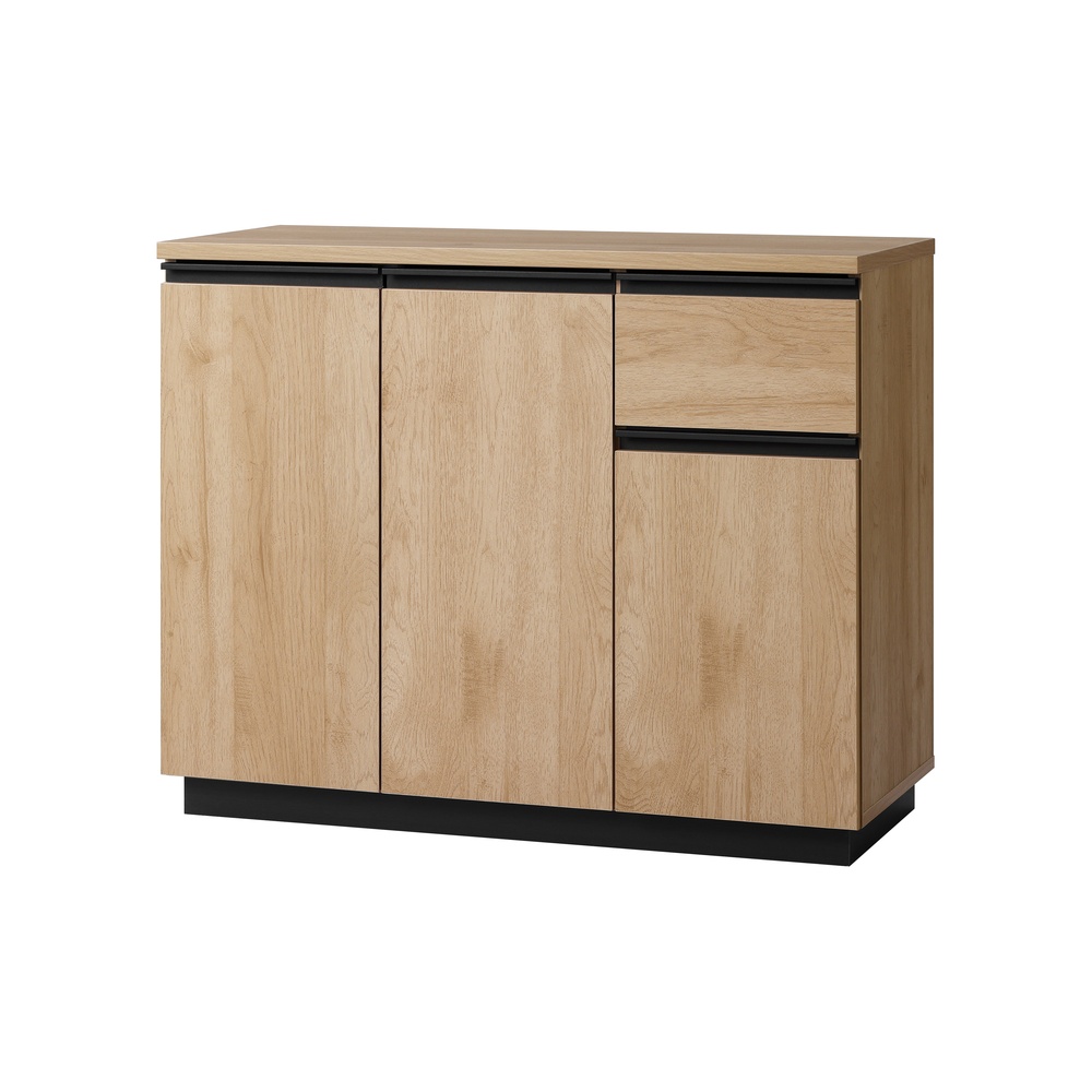 IRIS OHYAMA（アイリスオーヤマ） キャビネット 木製 リビング