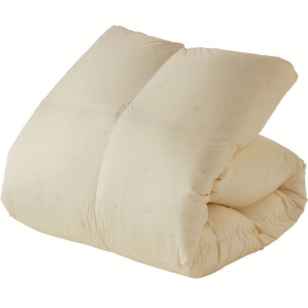 掛け布団 シングル 羽毛布団 洗える シングルロング 冬 掛布団 暖かい