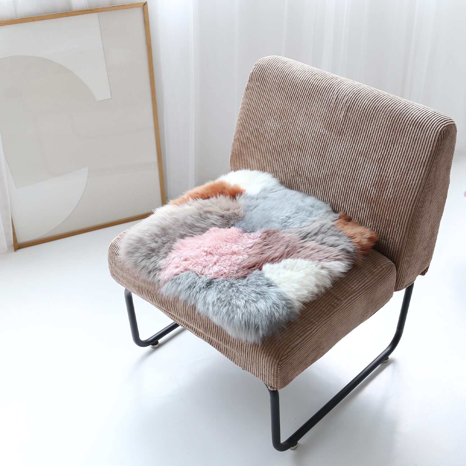 sankyo shokai（三京商会） ［期間限定価格］ムートン座布団 ムートン