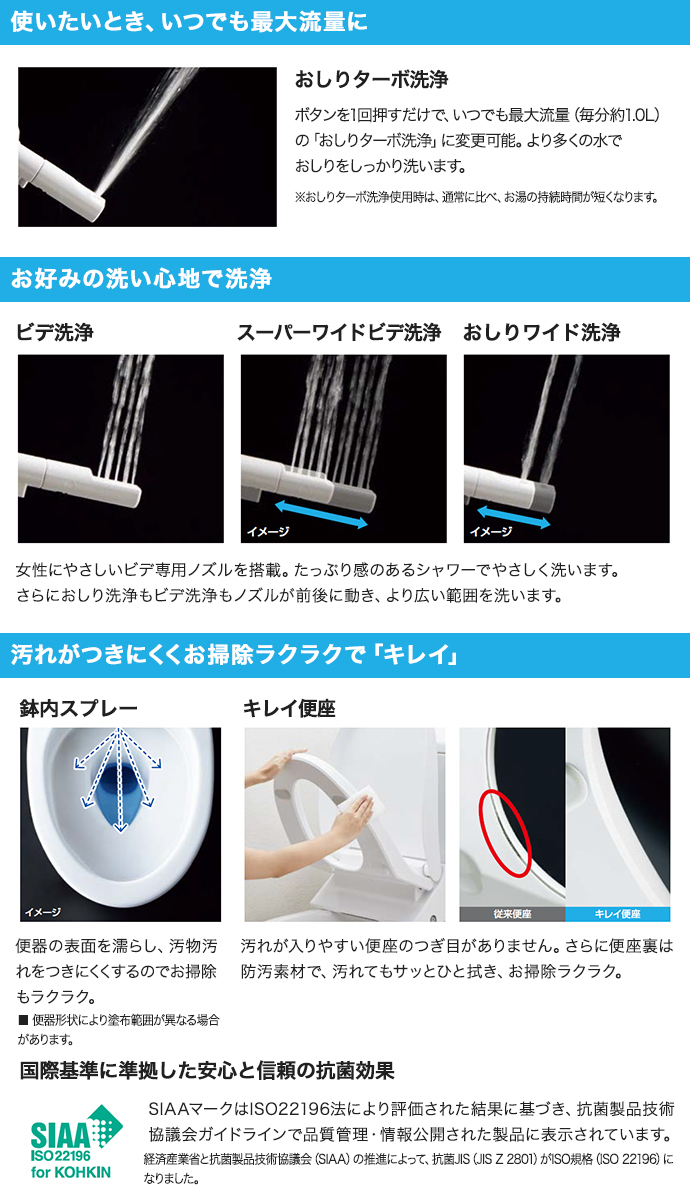 LIXIL（リクシル） 【最新モデル】 シャワートイレ KAシリーズ KA31